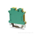 750v 73a Uk10n Screw Ground Terminal Block / Screw Terminal Connector For Sp35 Rail
